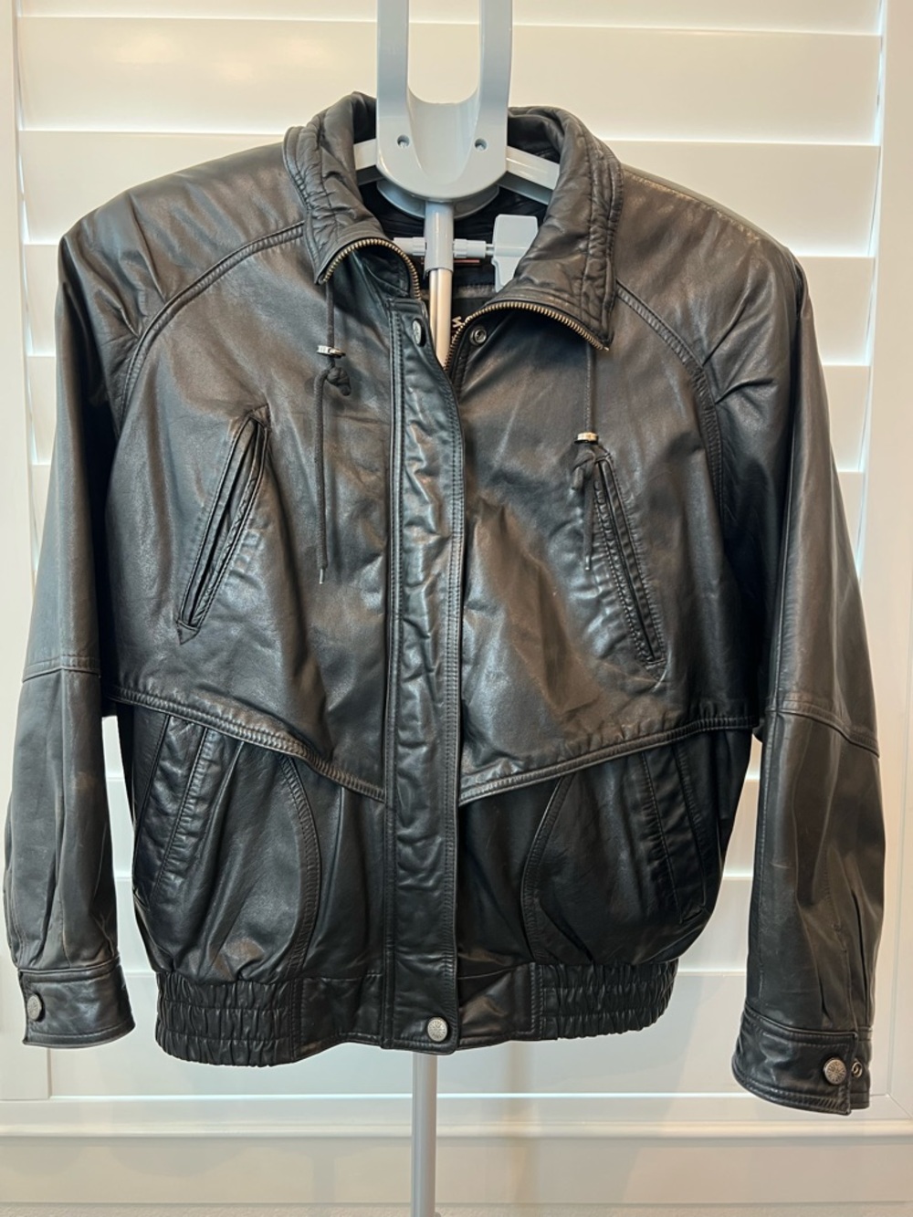 Wilson Black Leather Thinsulate Jacket